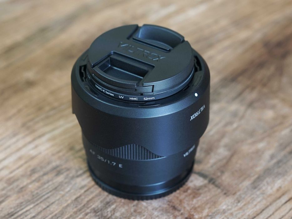 Viltrox AF 35mm f/1.7 Air з фільтром K&F Concept . Sony E-mount . Оригінал . ІДЕАЛЬНИЙ СТАН