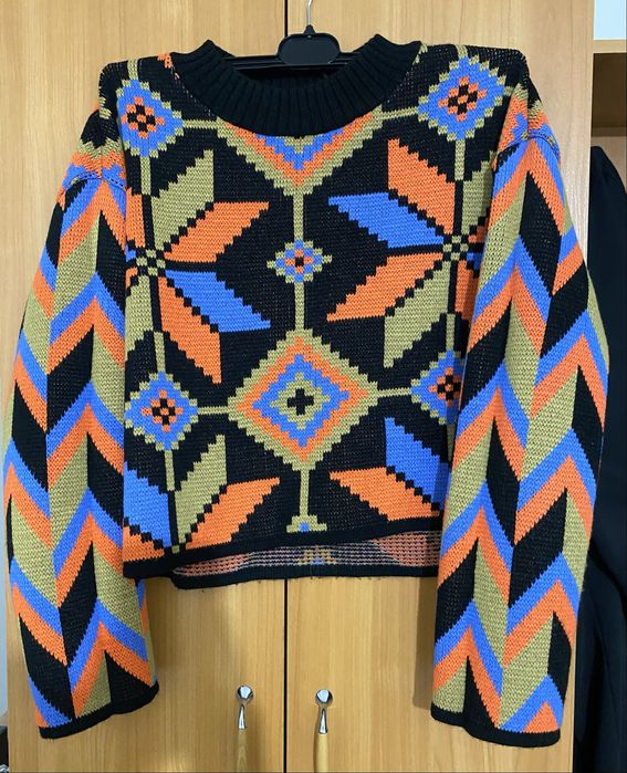 Джемпер "Еліс" (чорний, апельсиновий, фісташковий, волошковий)