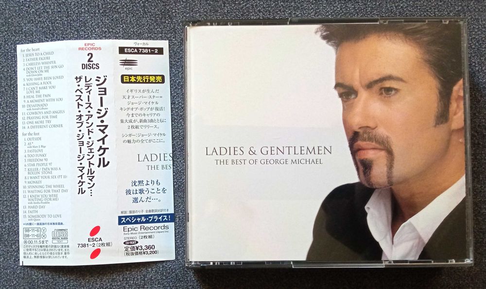 George Michael Ladies & Gentlemen 2xCD Japan 1998 Obi jak NOWE!