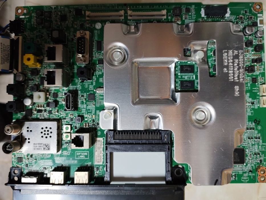 TV  LG 49UU661H.  peças