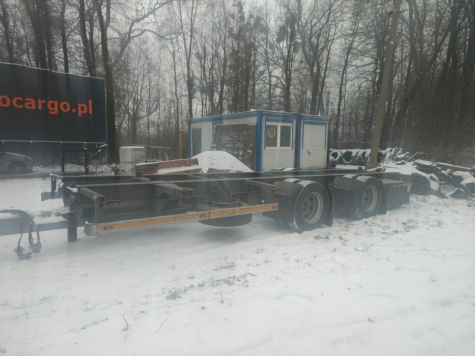 Wecon tandem bdf  Przyczepa WECON / TANDEM / BDF / 7,15 , 7,45 , 7,82 M /