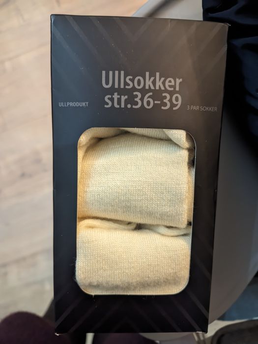 Skarpety wełniane - NOWE