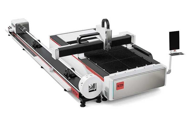 Wycinarka laserowa światłowodowa Fiber 3kW do rur i profili + stół CNC