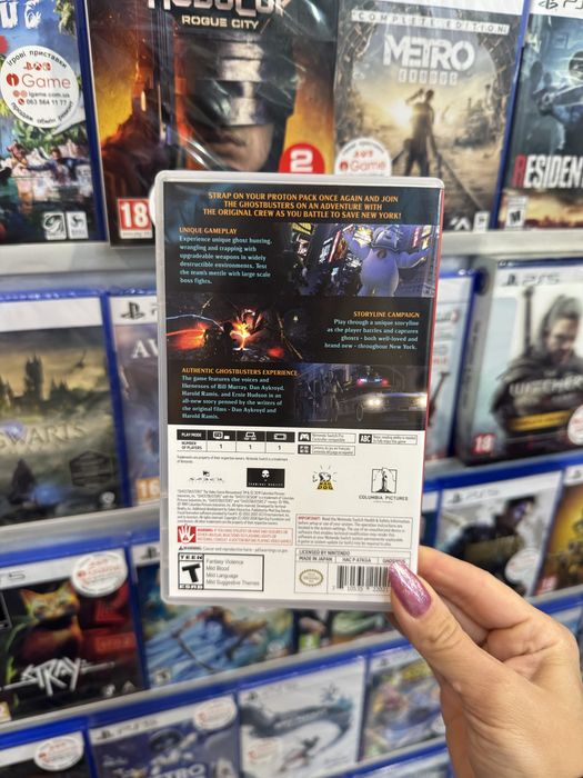 Ghostbusters the video game nintendo switch igame