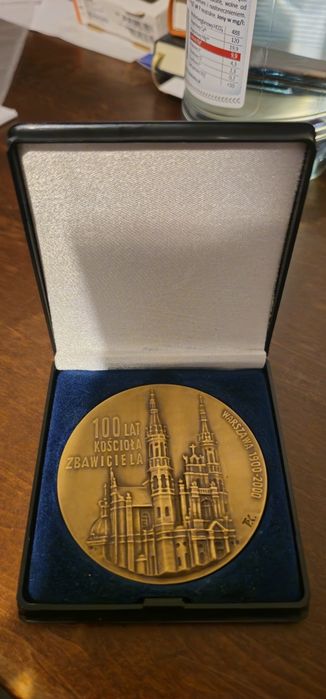 Medal 100 lat kościoła Zbawiciela