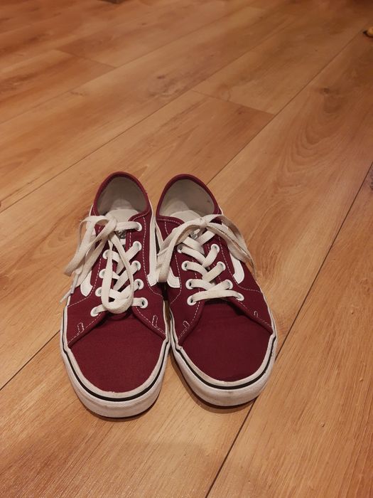 Bordowe buty VANS 38 1/2