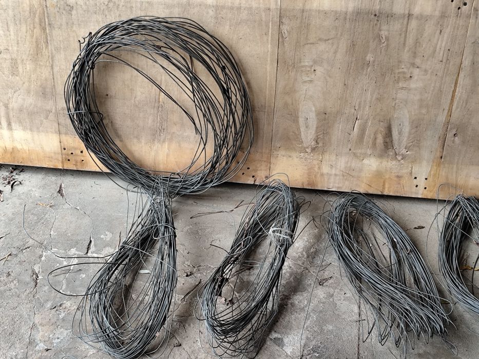 Drut ocynkowany używany