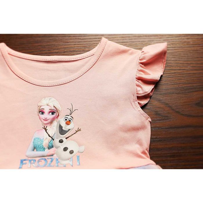 Sukienka Kraina Lodu Elza 62 przebranie 68 74 kostium Frozen