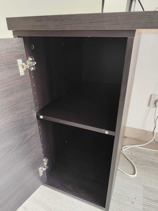 Mesa de escritório - Preta - Lagkapten/Alex