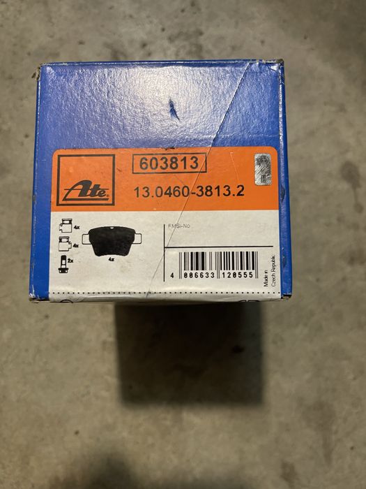 Pastilhas de Travão ATE Peugeot 307 e outros