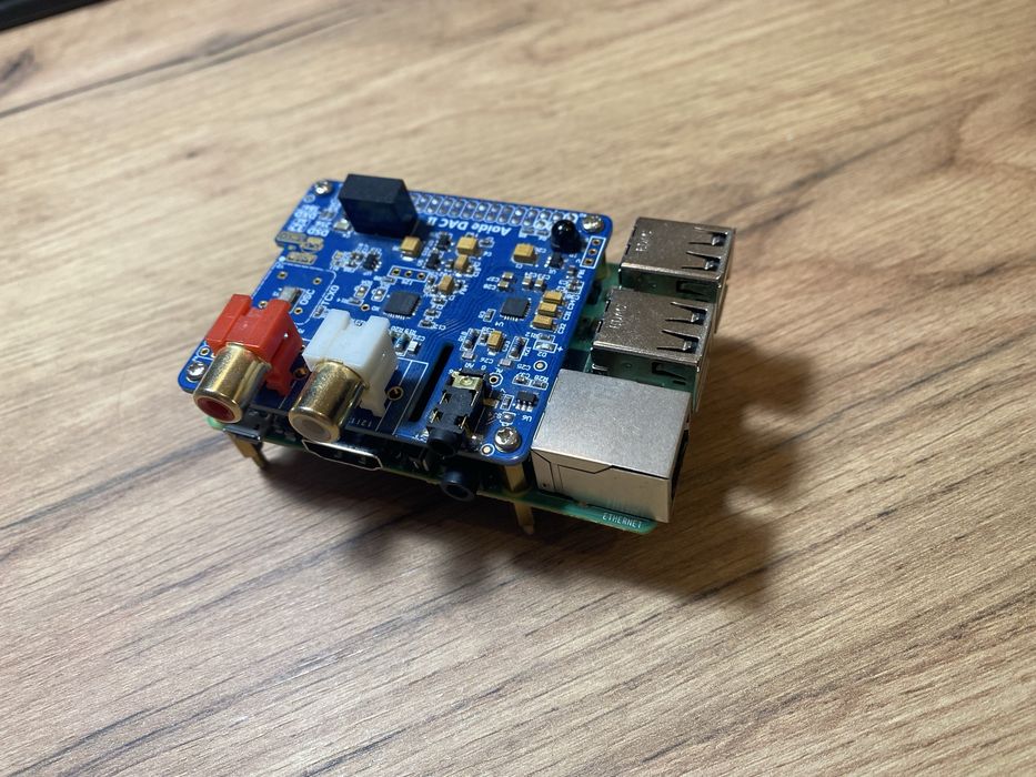 Rasberry Pi 3B+ z Aoide DAC II