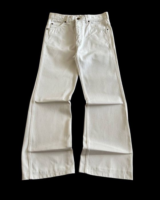 Vintage Bootcut Beige Jeans
