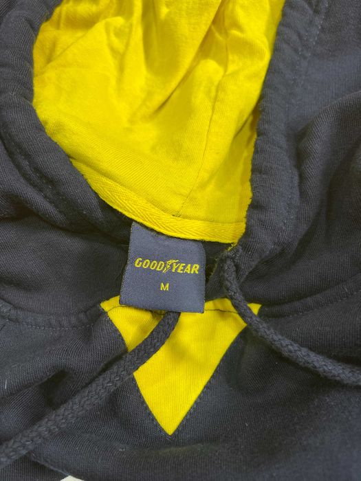 Goodyear sweatshirt com capuz em algodão