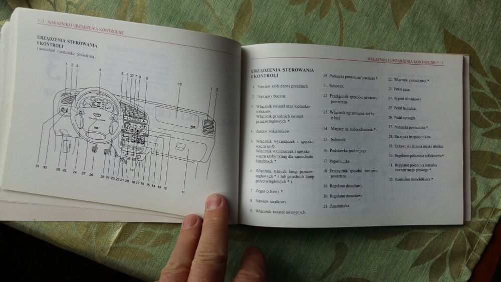 Daewoo-FSO Lanos instrukcja obsługi