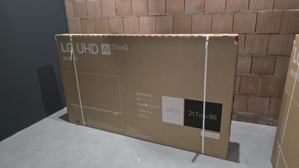 Telewizor 86" LG 4K UHD Smart TV 86UR781C nowy, na gwarancji