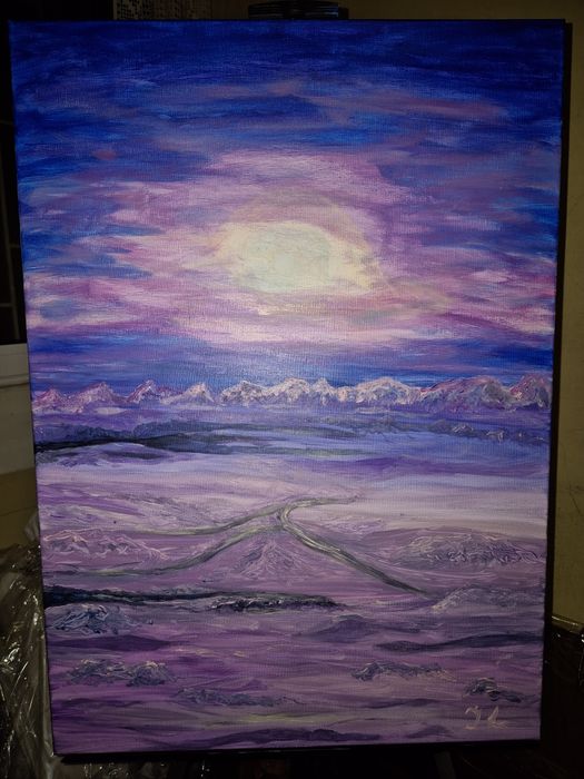 Pintura, Tela 50 x 70, Acrílico. Painting, Canvas 50 x 70, Acrylic.