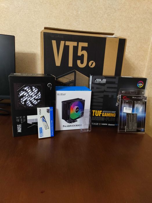 ПОДАРУНОК!!RTX3060 12gb 192bit.DDR4 16GB,Ryzen 5 5500,NVME 1 tb