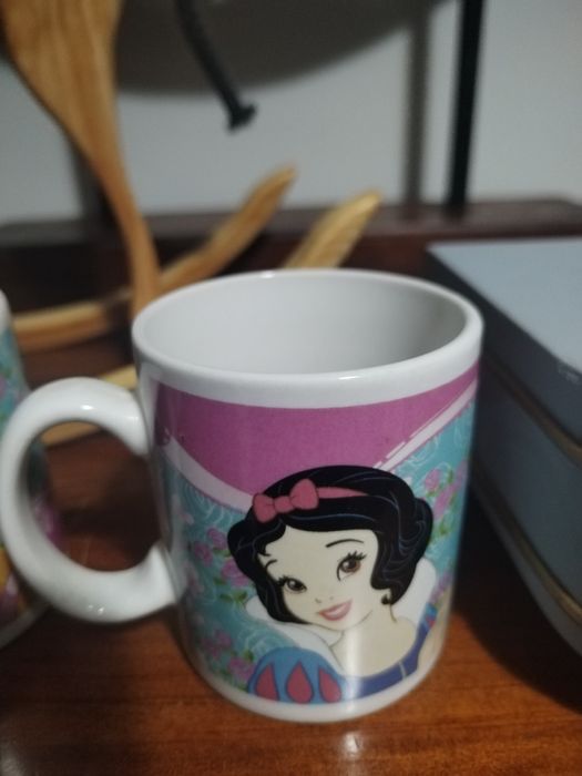 Conjunto 3 canecas Disney princess