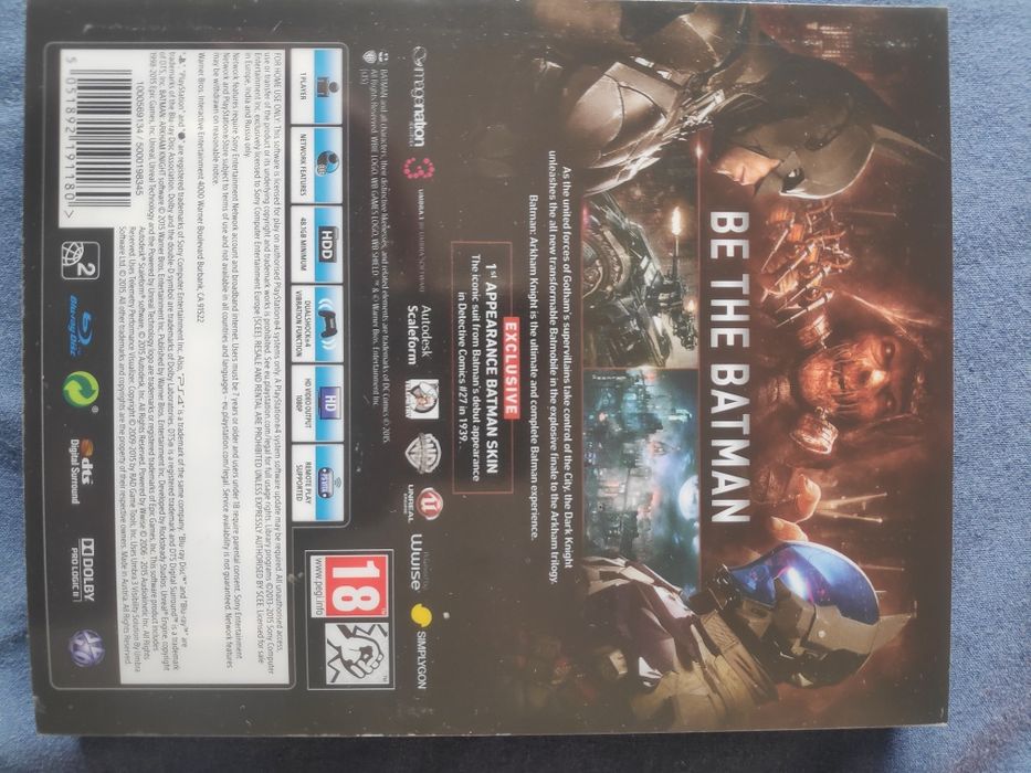 Jogos PS3/PS4 Batman Arkham, Assassin's Creed, LEGO, WRC, Hitman