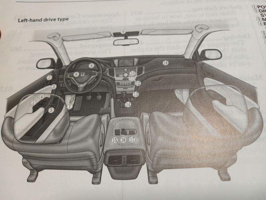 HONDA ACCORD VIII gen. 8 Instrukcja obsługi Książka 2011