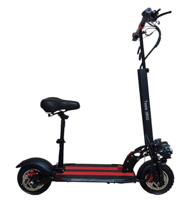 Електросамокат Tesla 3800 з сидінням