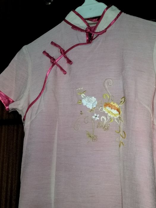 Vestido Rosa Oriental