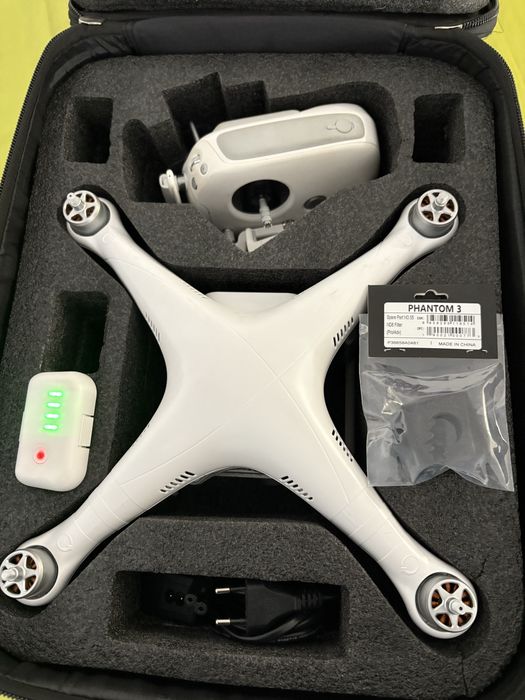 Drone DJI Phantom 3 Pro 4K como NOVO inclui bateria