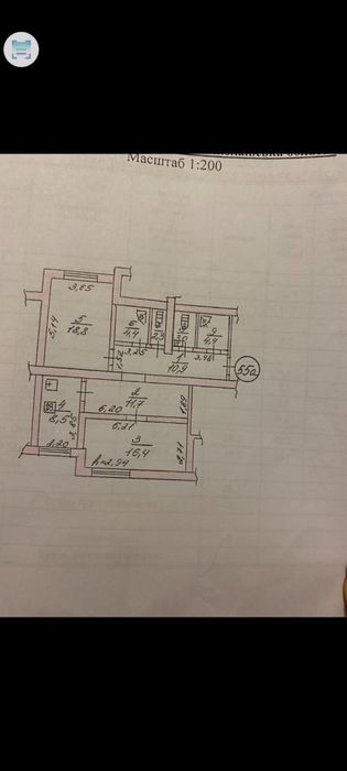 В Продажу 2 к к на 3 лінії/ Херсонське шоссе з ремонтом
