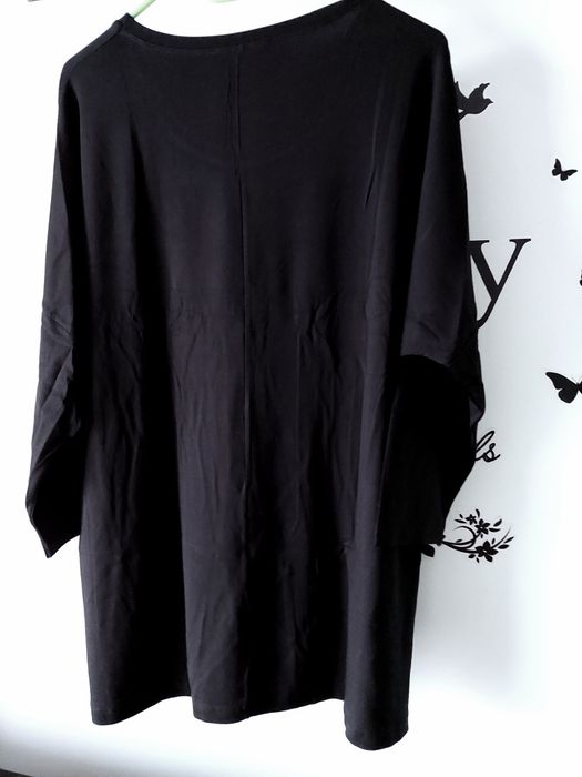 Bluzka wiskozowa z cyrkoniami liście na r. 46-50