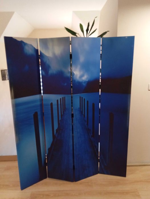 Parawan składany 150x177 Motyw Plaża