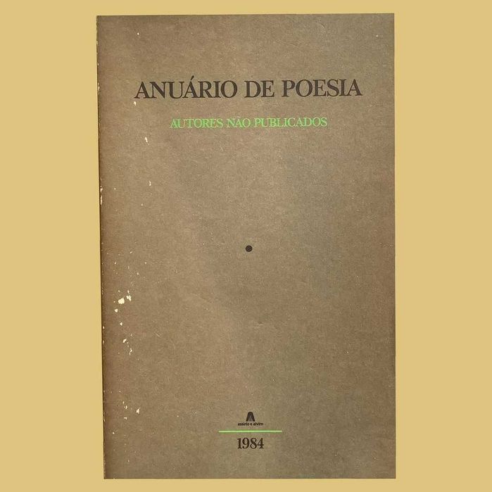 Anuário de Poesia 1984 - Autores Não Publicados