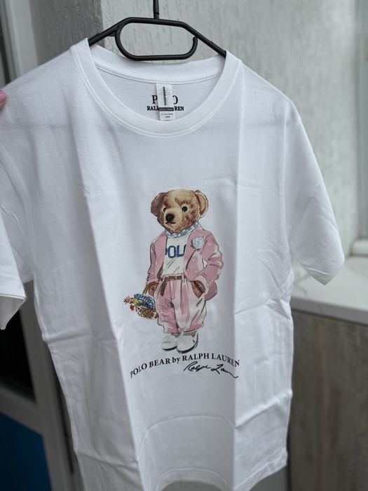 Футболка Polo Ralph Lauren s біла