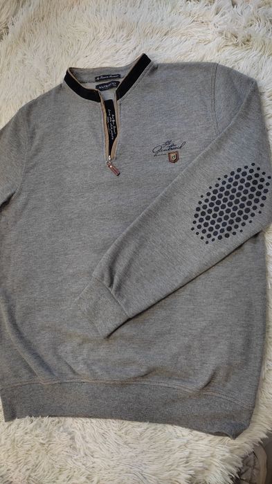 Elegancka bluza z suwakiem XL