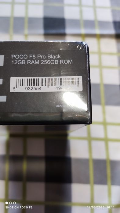 Telemóvel Poco F8 Pro 12/256Gb Novo Selado