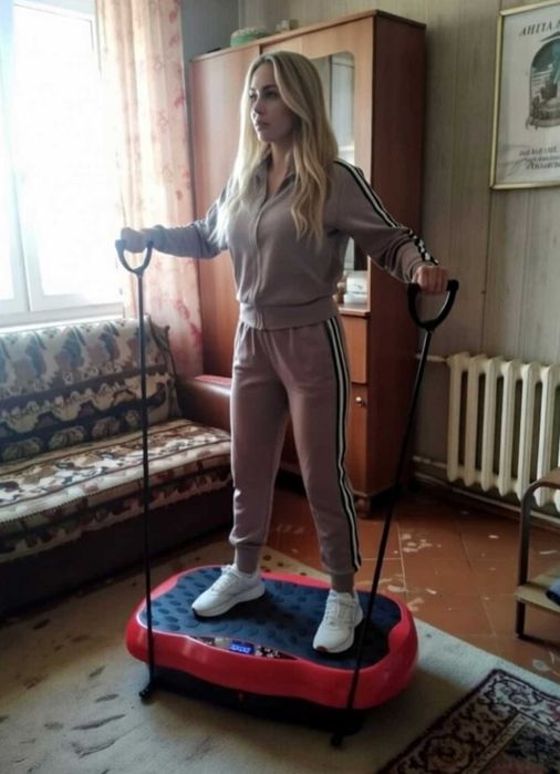 Вібраційна платформа для тренувань і схуднення