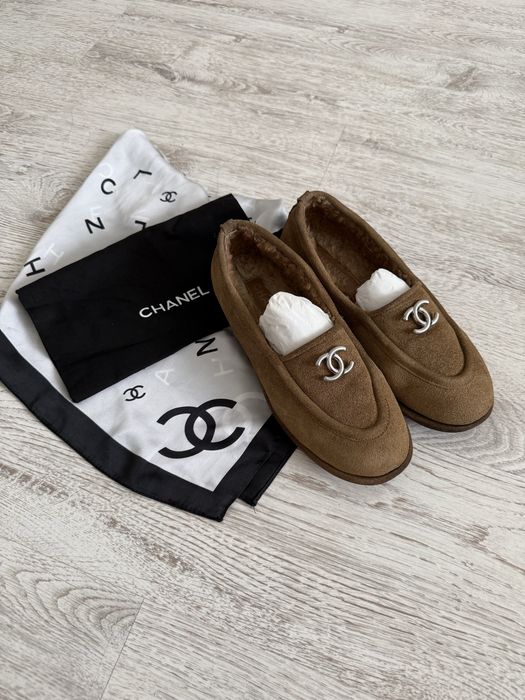 Chanel лофери, балетки, зима