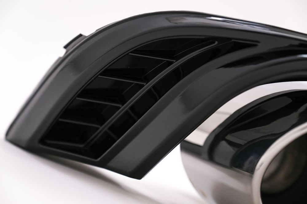 Difusor com Ponteiras Audi A4 B9 8W (2016 a 2018)