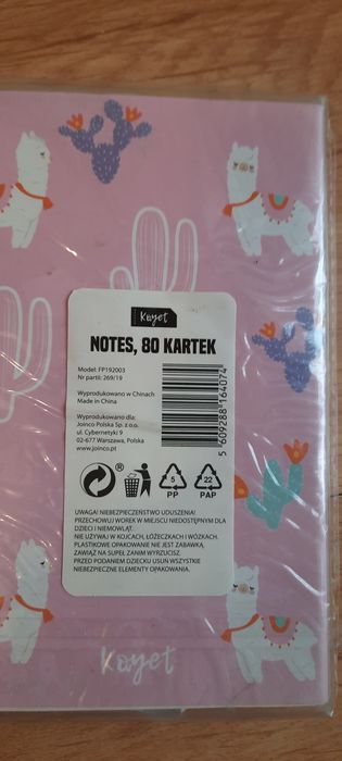 Zestaw: Teczka notes saszetka akcesoria kayet nowe , na prezent,okazja
