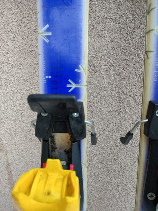 Narty dziecięce Tecno Pro Carvy 110cm z wiązaniami tanio