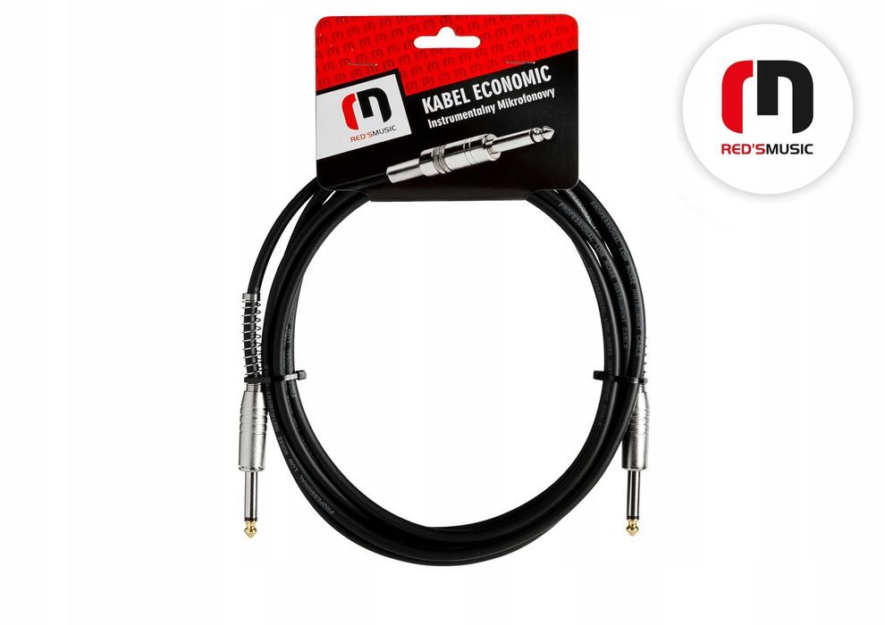 Red's Music Kabel Instrumentalny Gitarowy ECO Jack Jack 7m FV GC 0170C