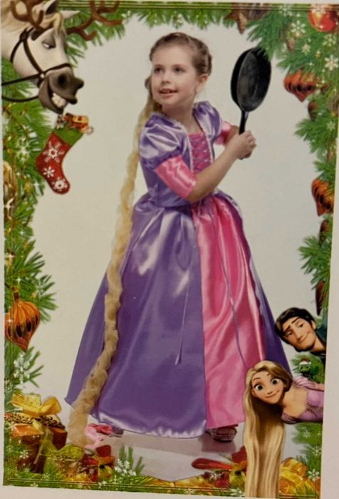 Новорічний костюм  Ялинка Білосніжка Мальвіна Східна красуня Рапунцель