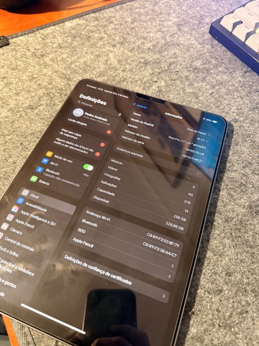 iPad Pro 256gb chip m1