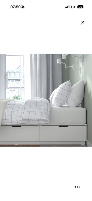 Nordi lóżko 160x200