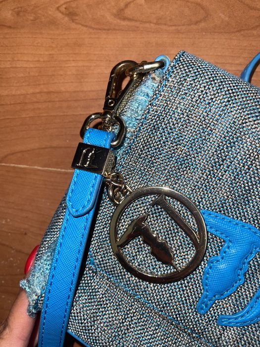 Сумка труссарди Trussardi новая синяя