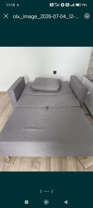 Sofa z funkcją spania
