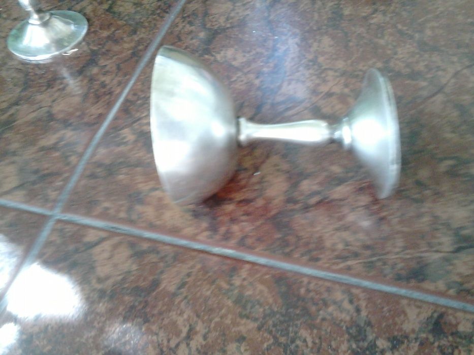 Pucharki kielichy zabytkowe plater oryginał