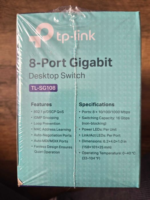 Tp-link 8-port gigabit