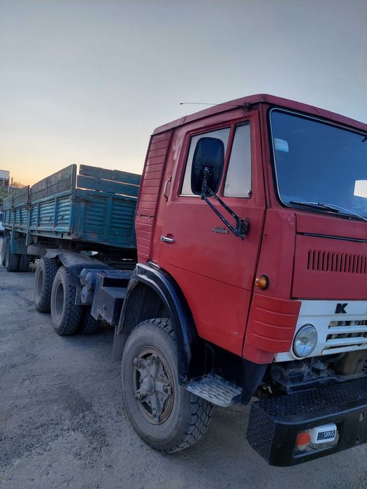 Продам Камаз тягач 5410 з напівпричепом. Можливо окремо тягач і причіп