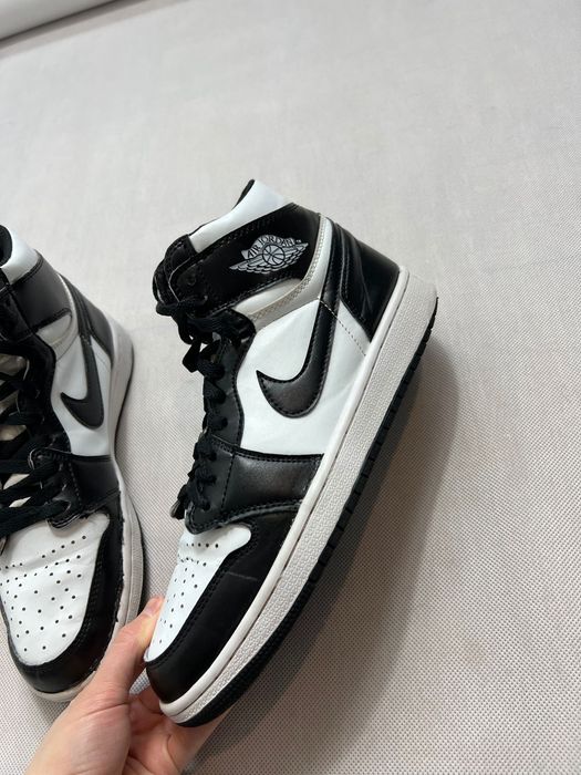 Buty Nike Air Jordan 1 white black high