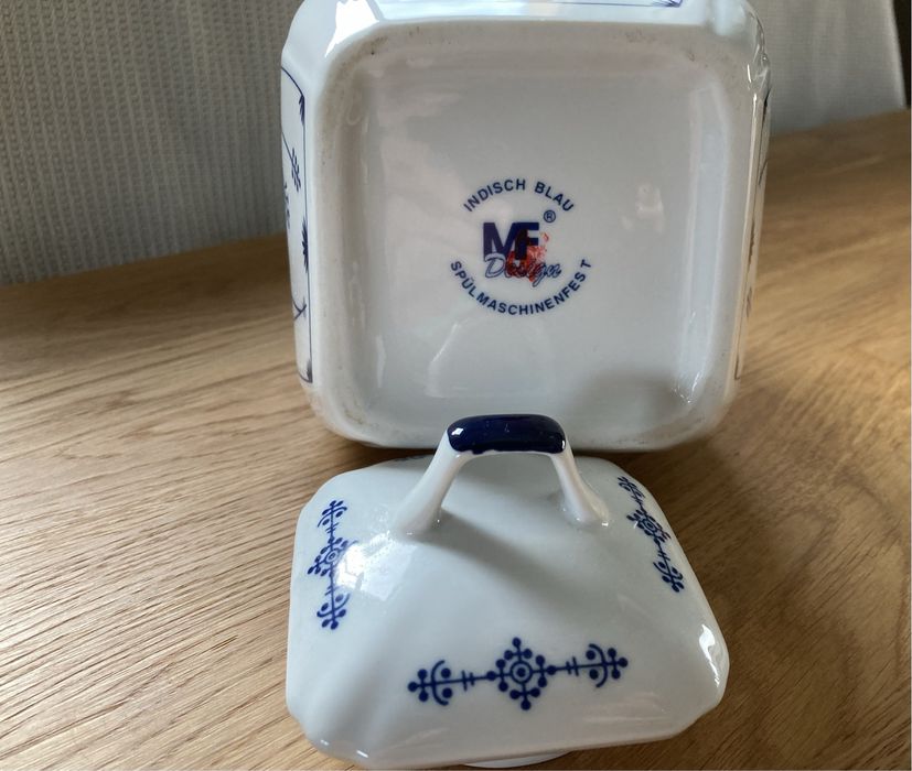 Pojemnik na mąkę wzór słomkowy MF Desing